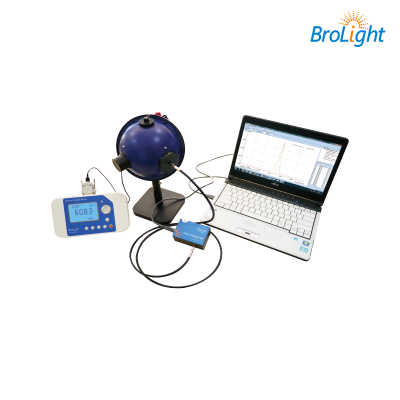 Customizable Spectrum and Optical Power Test Apparatus with Spectrometer and Optical Power Meter for Diode Laser and Optics